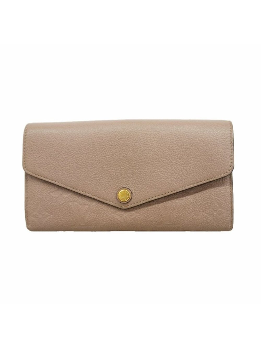 Louis Vuitton Wallet Monogram Empreinte Portefeuille Sarah Tourterelle